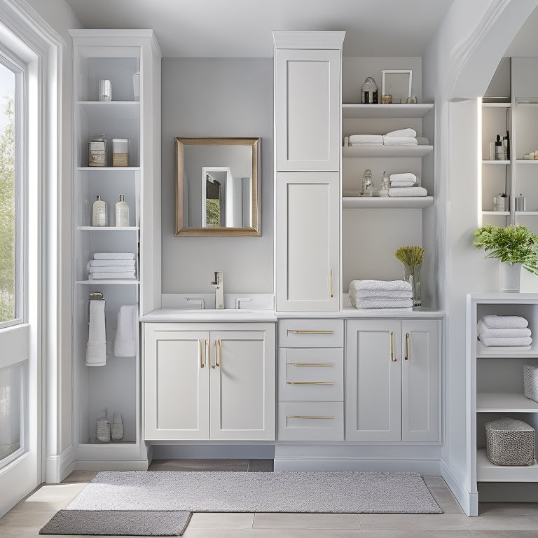 Stunning Bathroom Storage Solutions For Luxurious Oceanfront Homes image