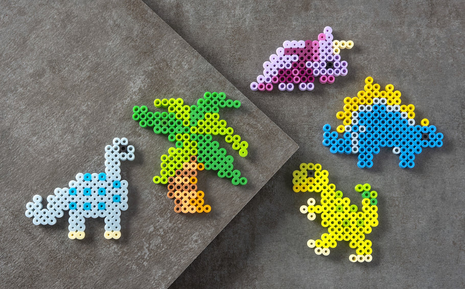 Dinosaur Perler Beads (40+ Free Patterns)