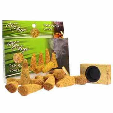 New Age Incense Palo Santo Incense Cones - 12 pack
