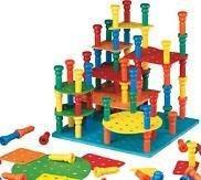 Tall Stacker Pegs Building Set