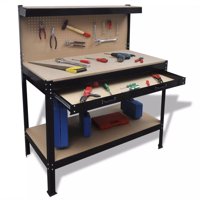 Workbench with Pegboard and Drawer only $164.99