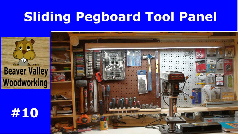 Sliding pegboard tool panel #10 by Dale Weinke (6 years ago)