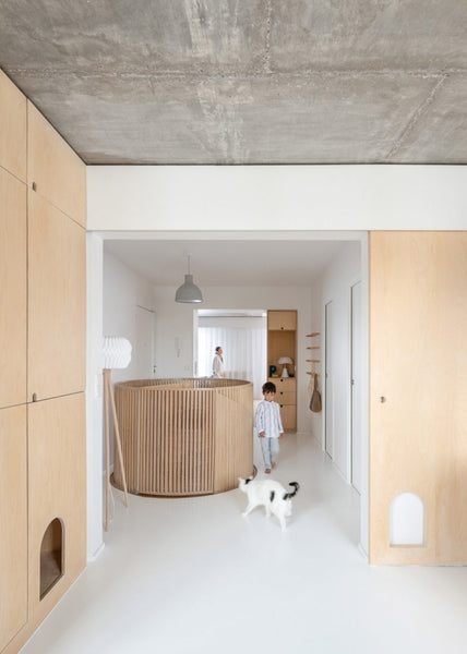 Très Chic: A Smart, Stylish Parisian Apartment Designed for a Young Family (and Cat, Too)