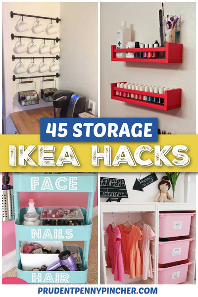 Get organized on a budget with these DIY storage IKEA hack