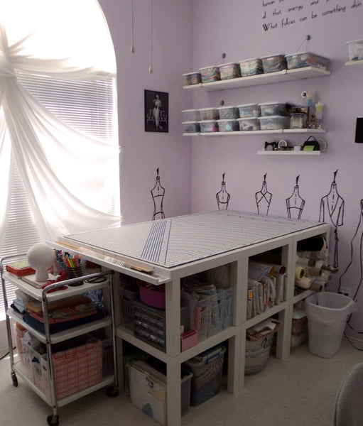 Hacks and ideas to solve your craft room storage woes.