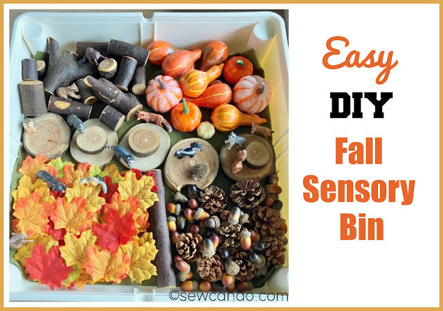 Fun & Easy DIY Fall Sensory Bin