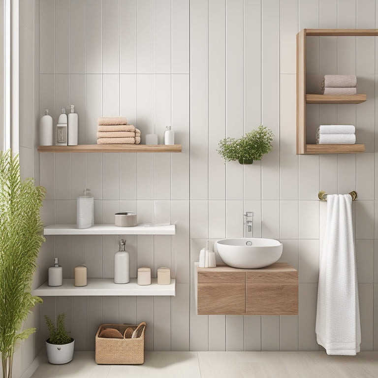 Minimalist Waterproof Bathroom Storage Ideas – Flexiplan Online