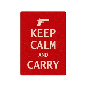 Tin Sign Keep Calm And Carry
