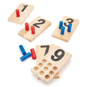 Number Peg Boards, Age 3-7, Set