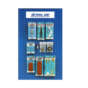 S & G Tool Aid 71700 Autobody Tool Planogram Display Less Peg Board