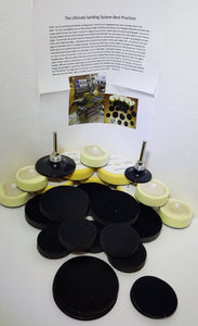 Ultimate 2" and 3" Sanding Kit + 2" and 3" Wonder Weave Sanding Discs
